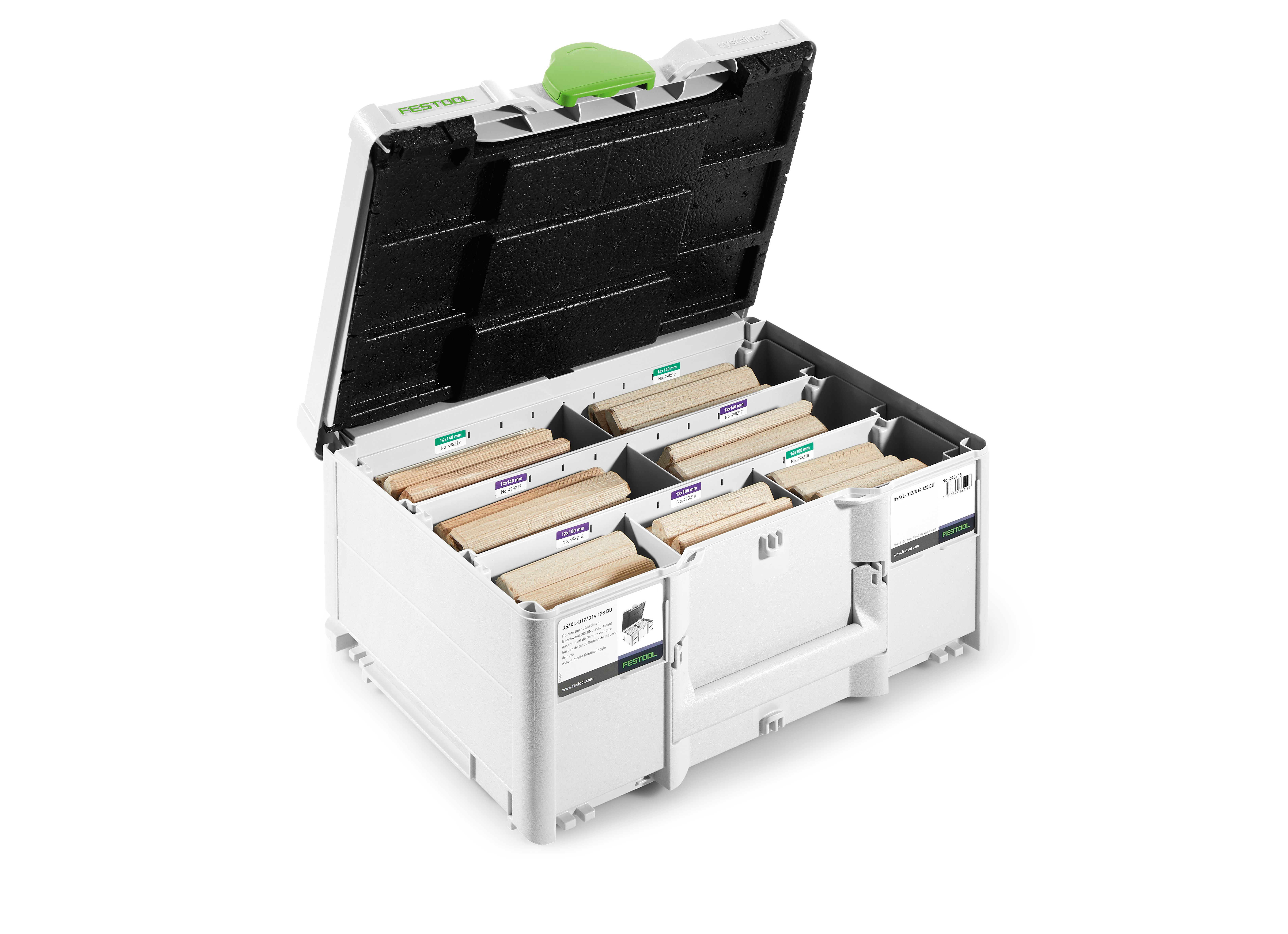Festool Domino XL Sett DS/XL D12/D14 128 BU 576792