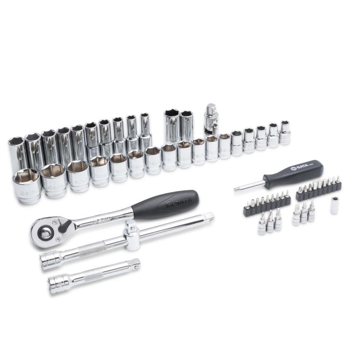 SATA 60 Stk. 1/2” Topplyklasett ST09007SJ