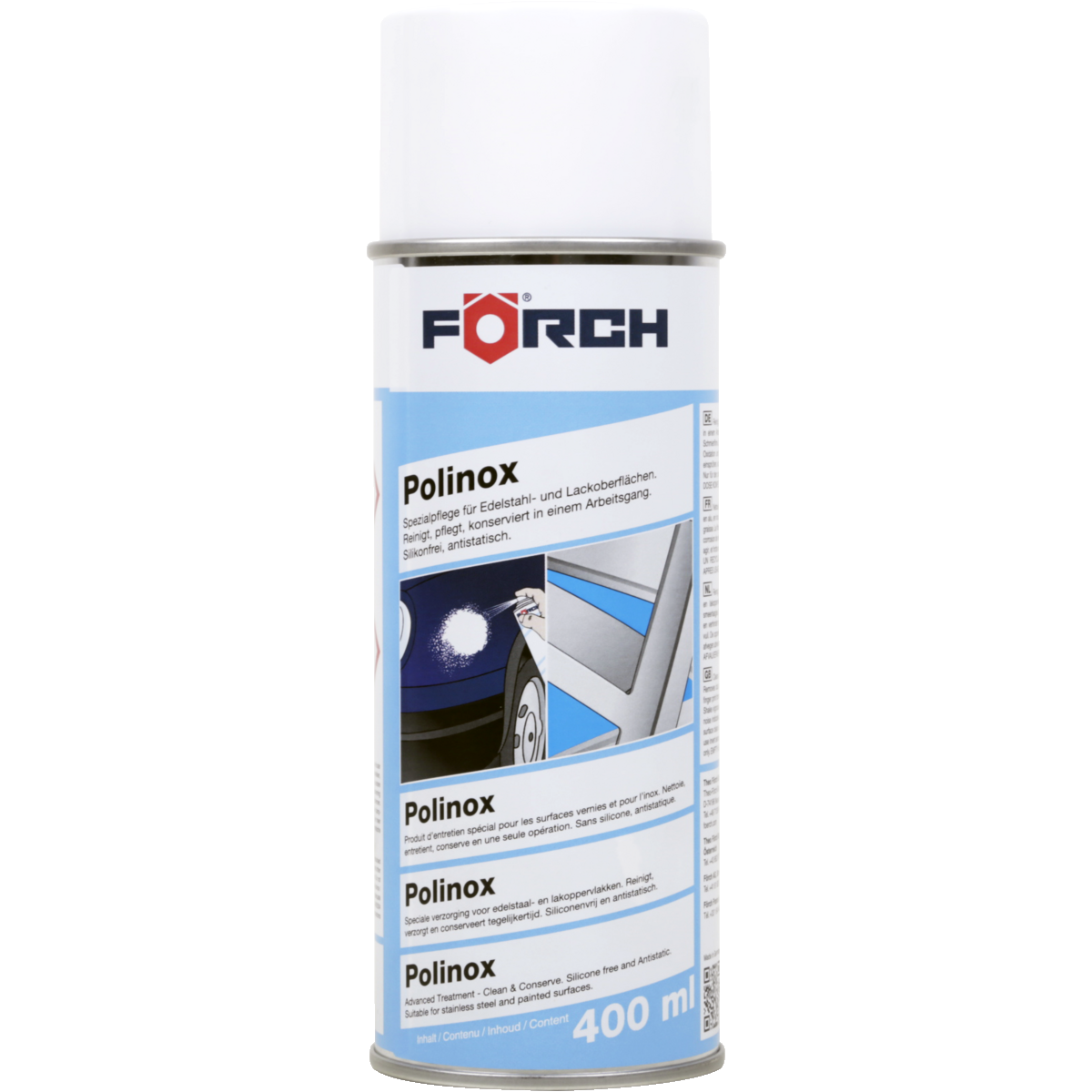 Förch Ryðfrítt Hreinsisprey P361 400ml
