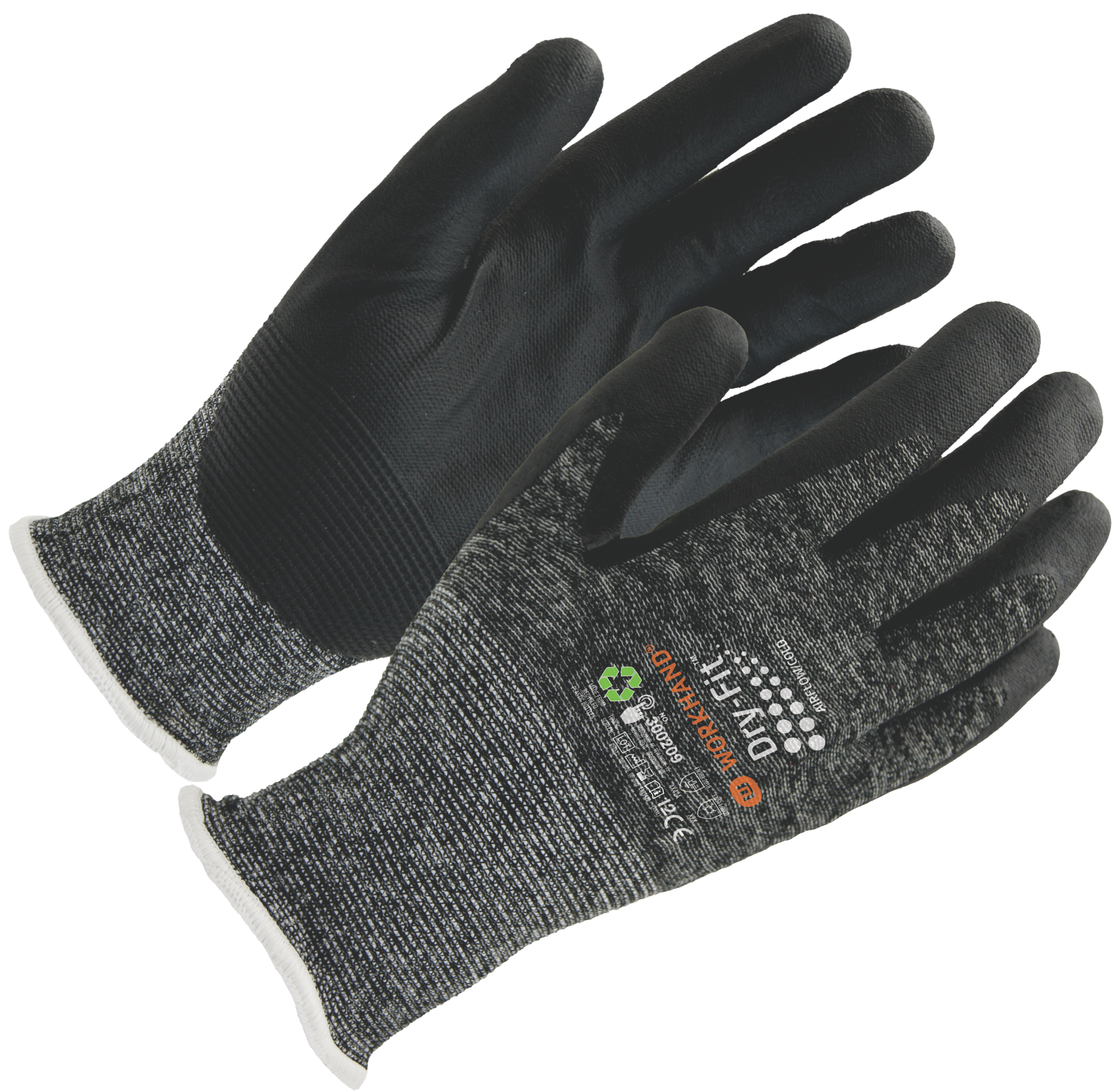 Dry-Fit Airflow/Cold Fóðraðir vinnuhanskar