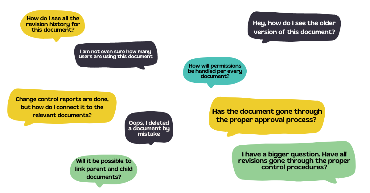 document-and-data-control-questions