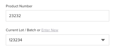 Traceability Lot Code
