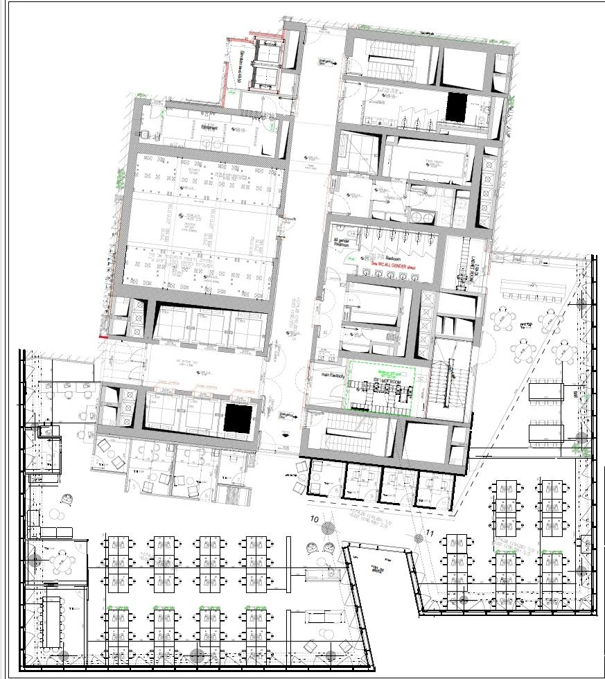 תוכנית קומה 1 - סאבליס לחברות הייטק במגדל עזריאלי שרונה