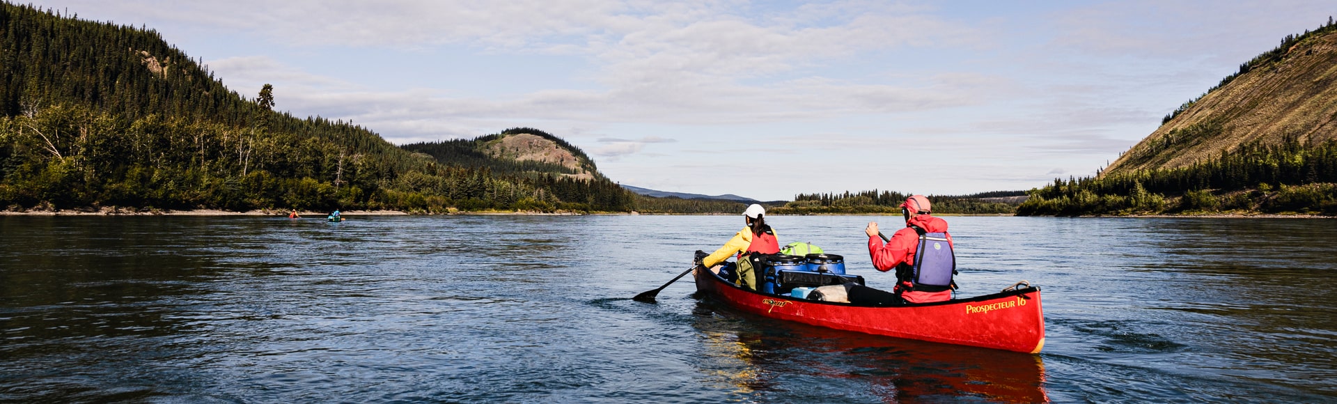 Kanada - Kanutour auf dem Big Salmon River