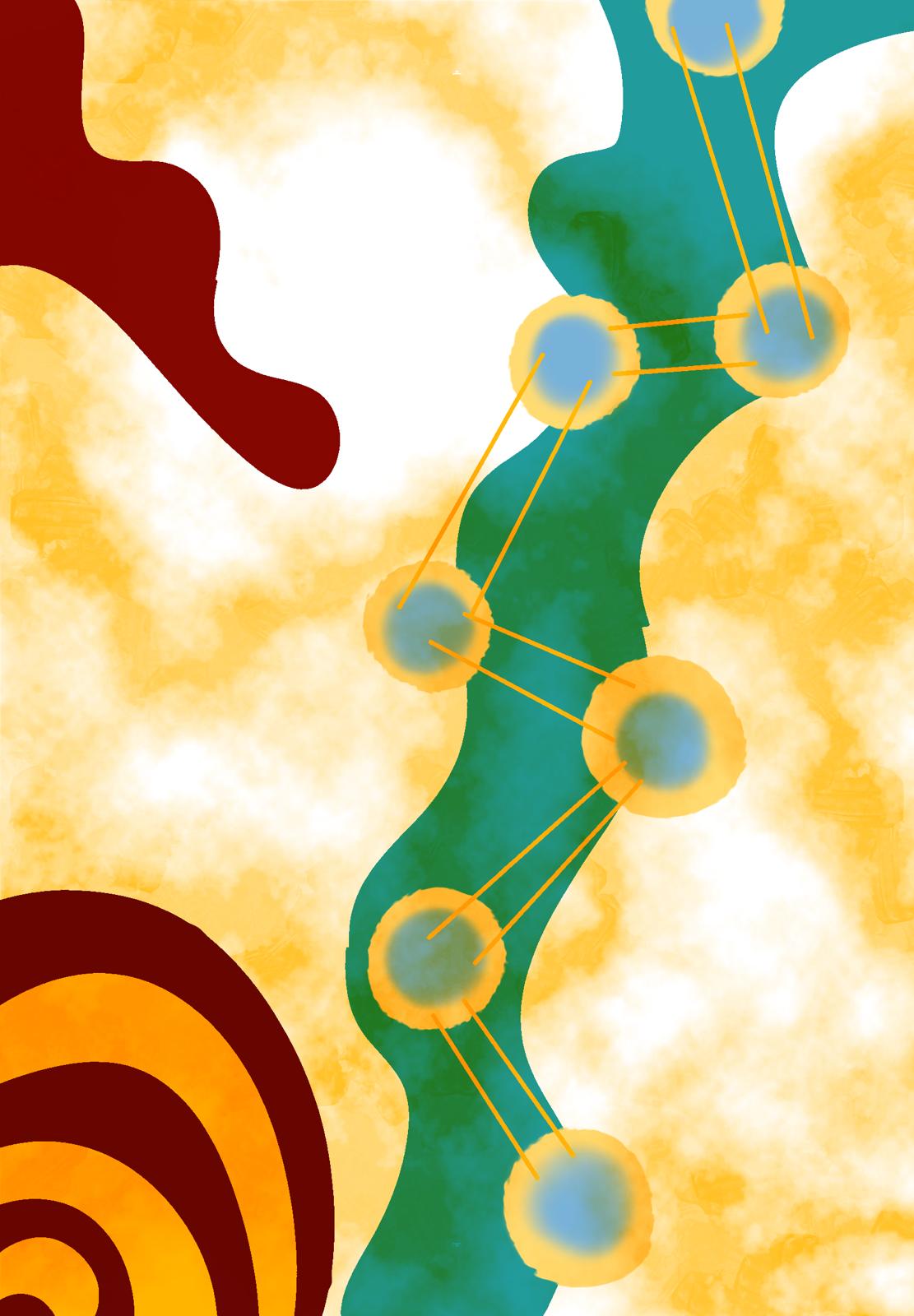 Abstract artwork #004 by Itamar