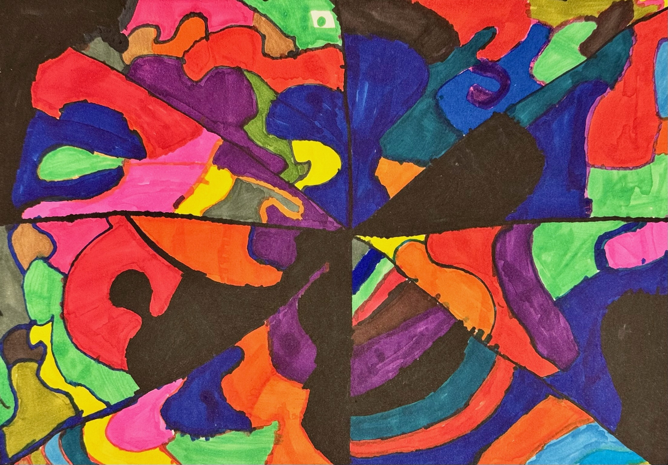 Traditional artwork #203 by Itamar