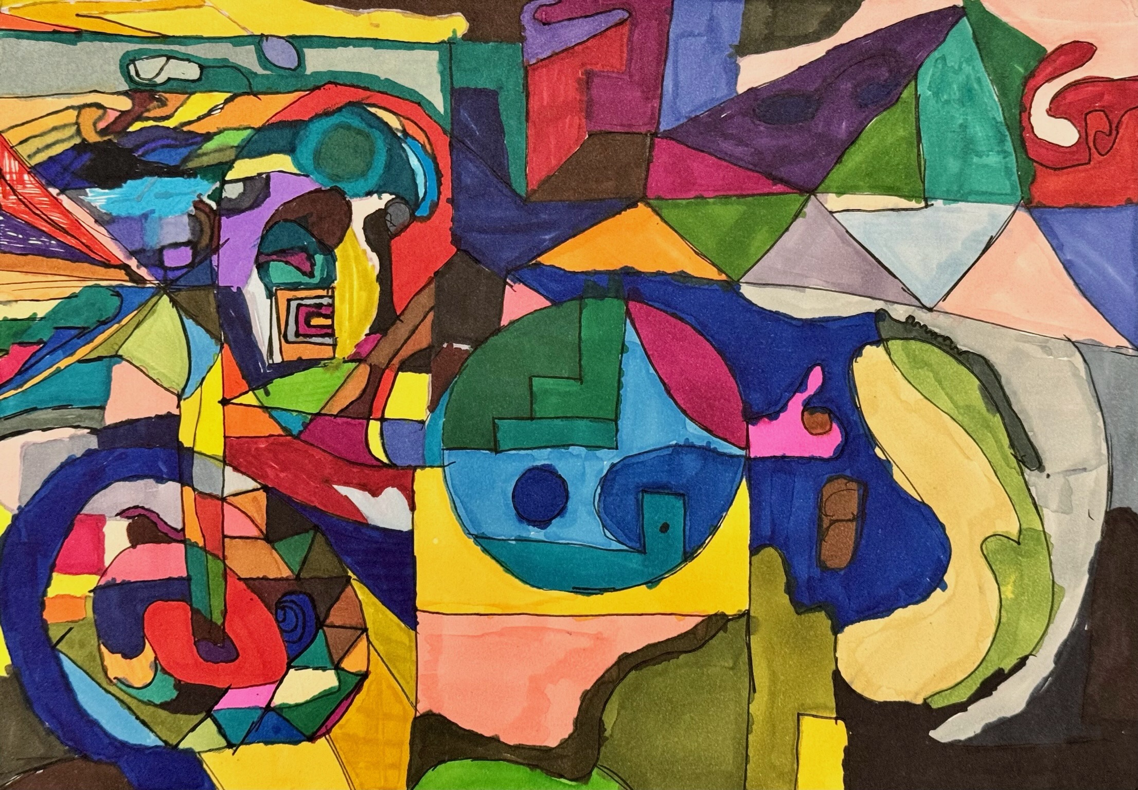 Traditional artwork #206 by Itamar