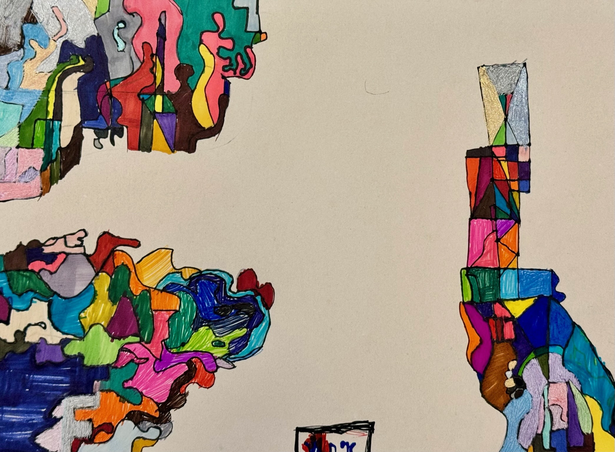 Traditional artwork #207 by Itamar