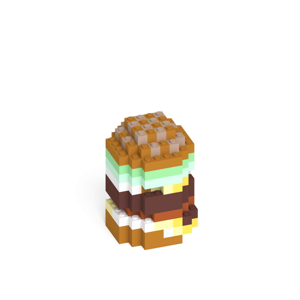 巨大ハンバーガー