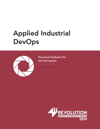 Applied Industrial DevOps