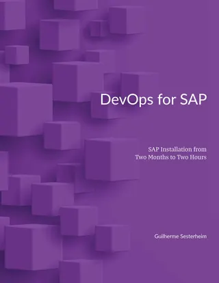 Cover of DevOps for SAP