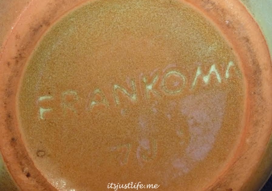 Frankoma Teapot on itsjustlife.me