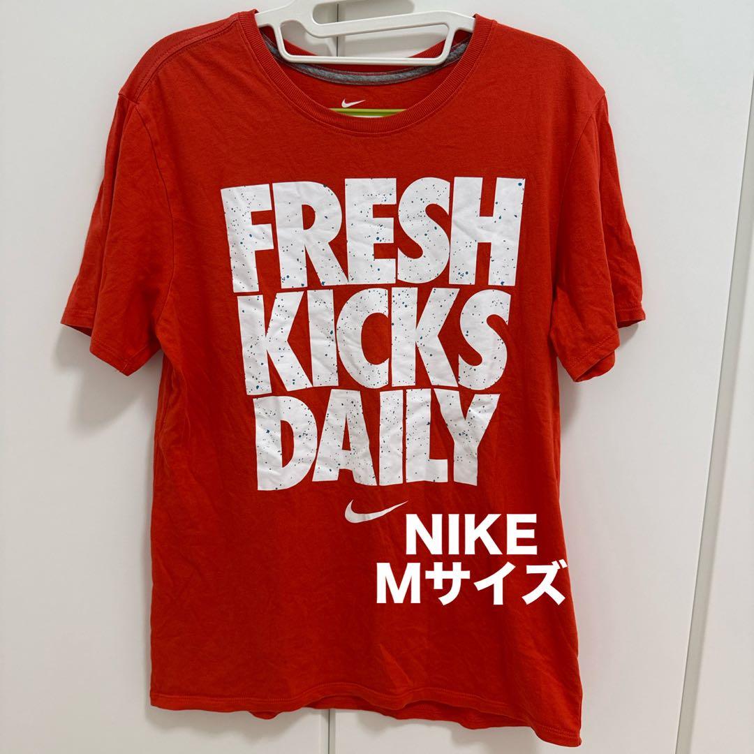 NIKE ナイキ FRESH KICKS DAILY Tシャツ レッド M