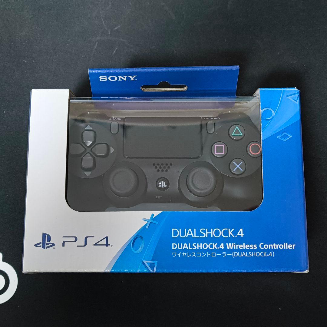 【美品】PS4コントローラー 純正 DUALSHOCK4 ブラック