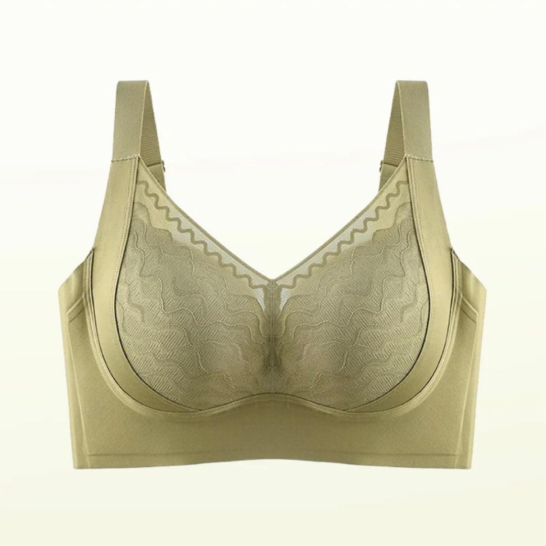 Veimia リフトアップブラジャー　カーキー新品