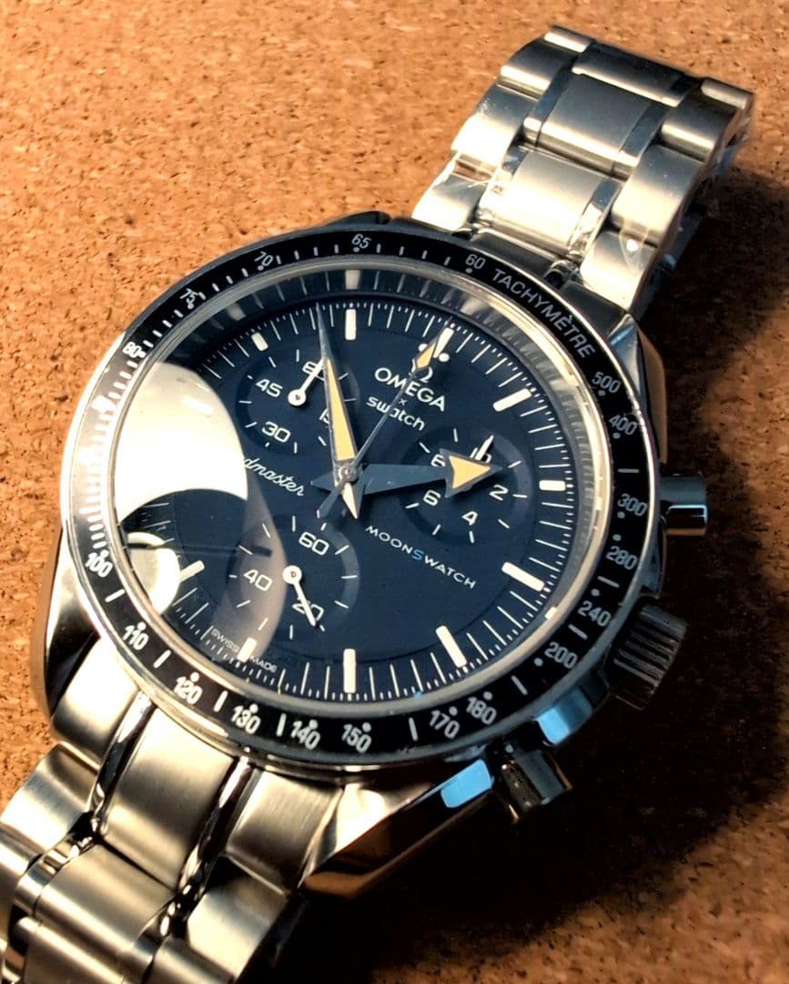 ムーンスウォッチ ヘリテージ サファイア メタルケース OMEGA SWATCH