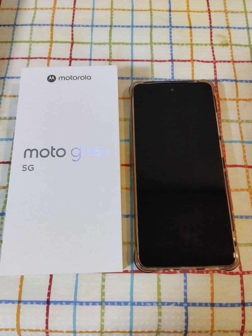 モトローラーMotorolamotog66y5G本体ブラック