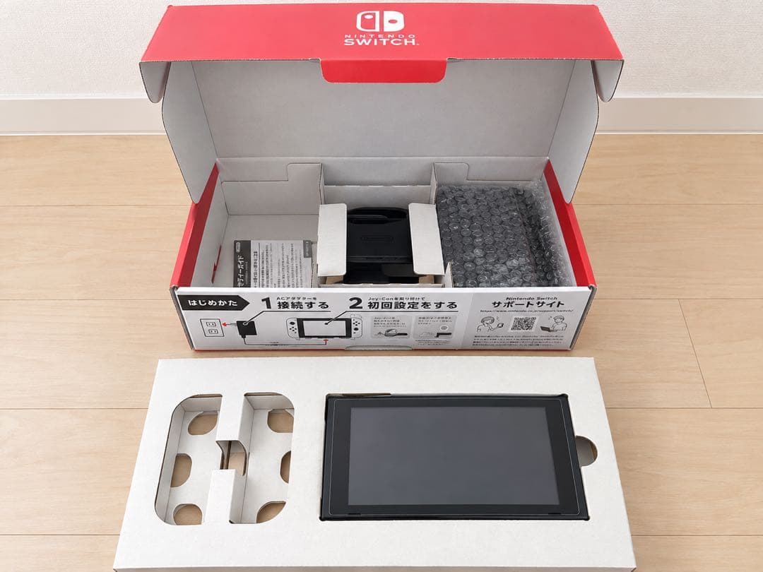 Nintendo Switch 本体　コントローラー　ACアダプターなし