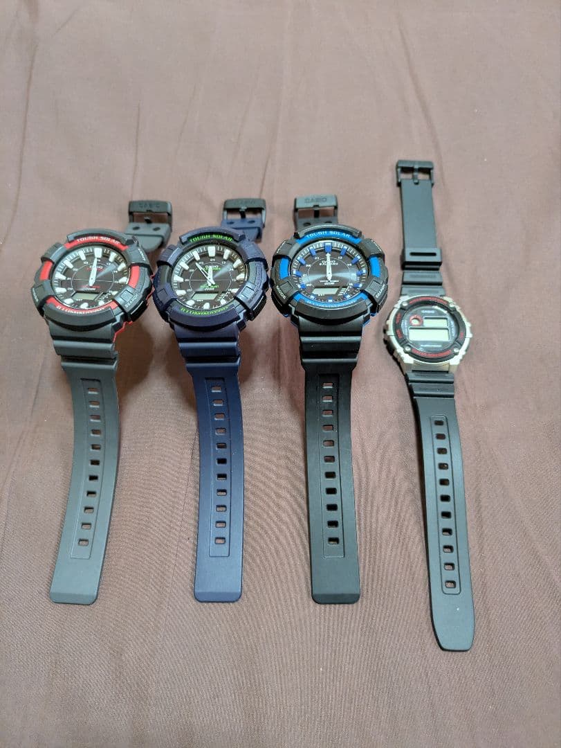 腕時計　CASIO　5点セット b