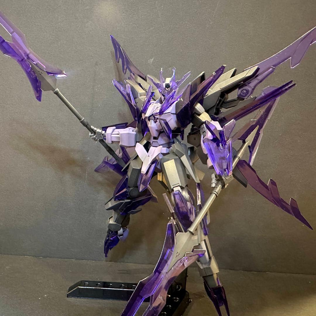 HG 1/144 トランジェントガンダムグレイシャー 塗装完成品