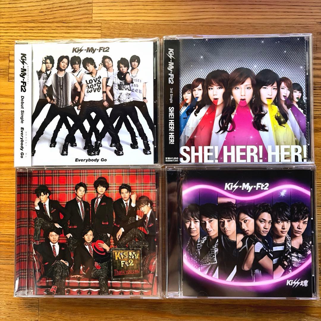 Kis-My-Ft2 CD 4枚セット Everybody Go キスマイ
