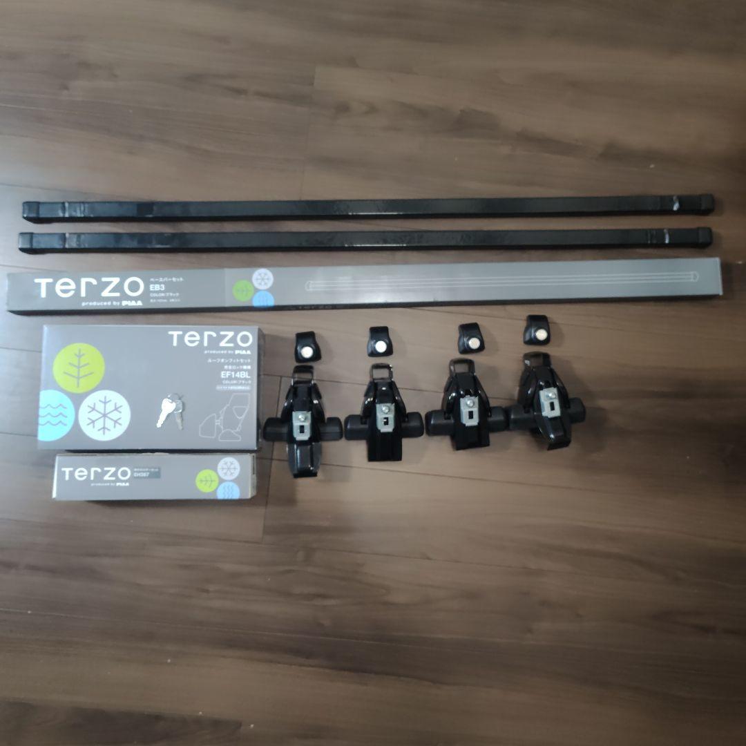 Terzo PIAA ルーフキャリアセット EB3 EF14BL EH387