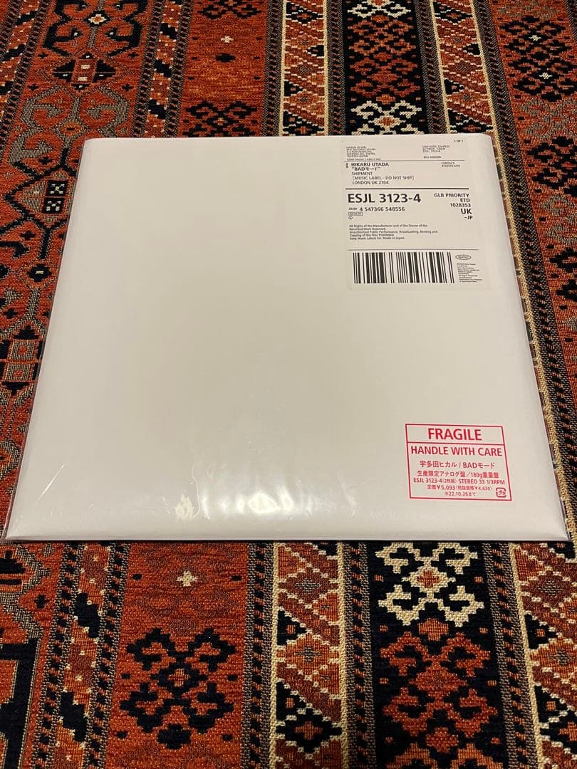 BADモード/宇多田ヒカル　HIKARU UTADA レコード　LP