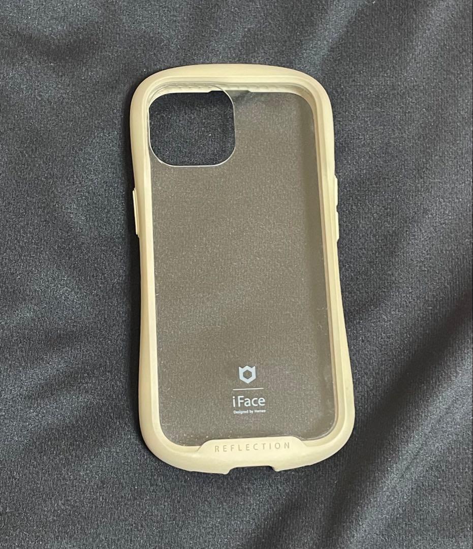iFace Reflection iPhone15 ケース ベージュ