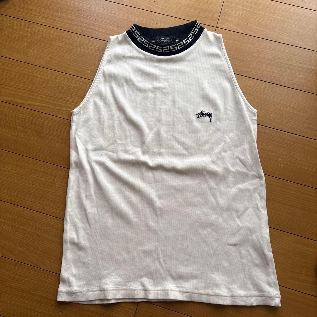 Stussy タンク トップ ホワイト Mサイズ