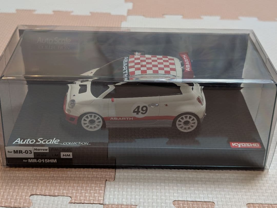 京商MINI-Z レーサー用 オートスケール アバルト 500 アセットコルセ