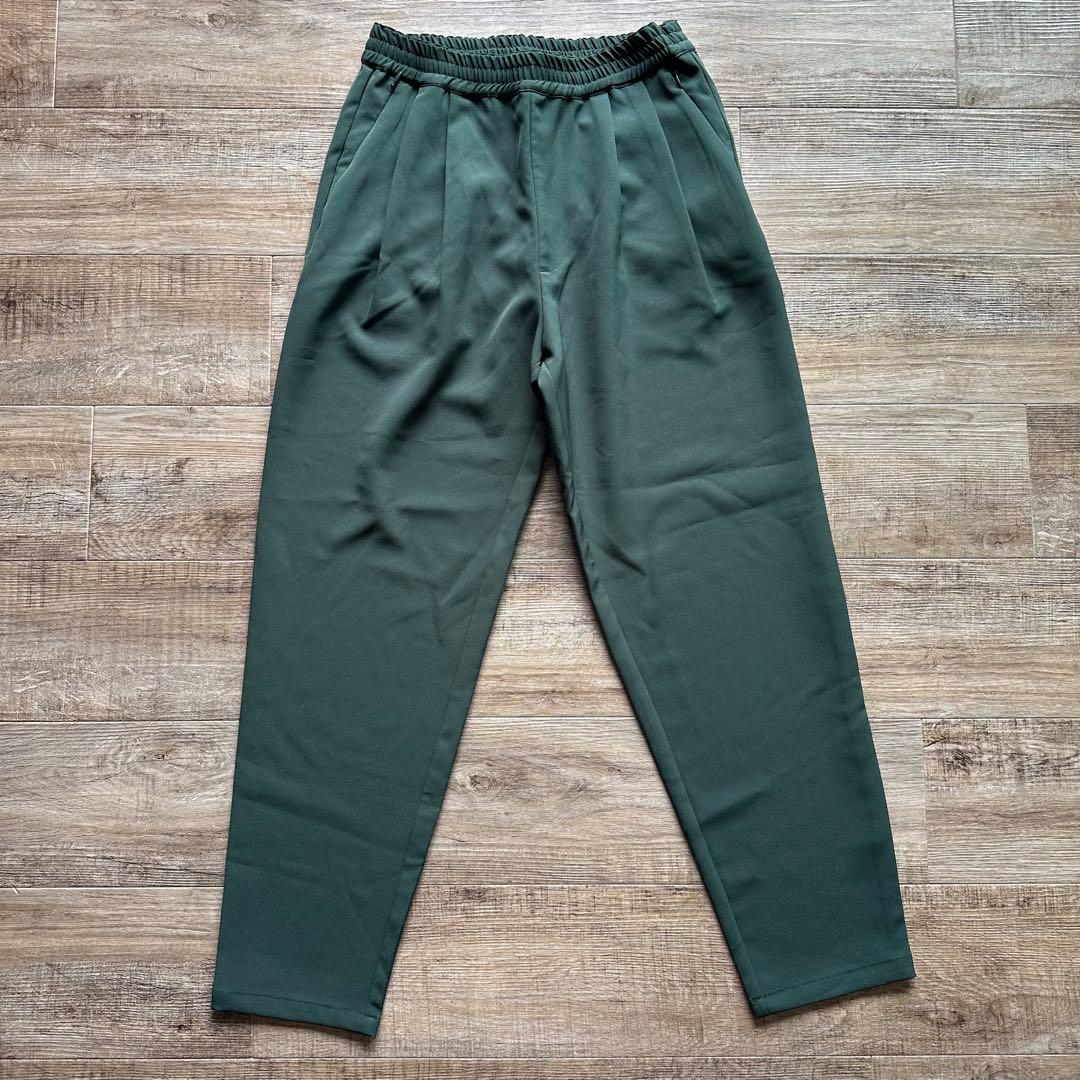 BLACKBRICK Relax Tapered Pants 登山 グリーン