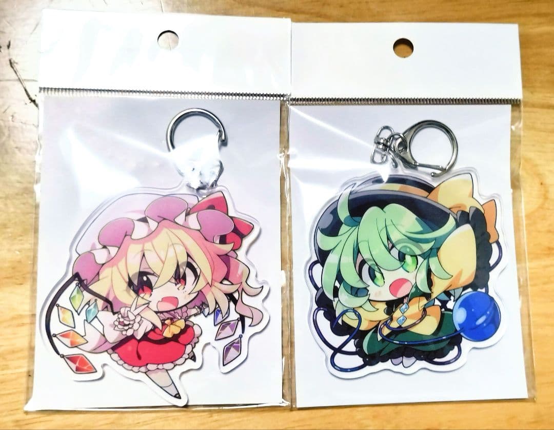 東方Project フランドール 古明地こいし　アクリルキーホルダー アクキー