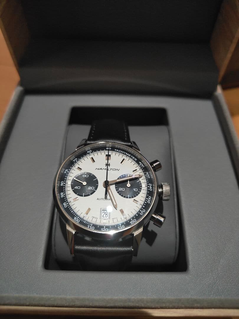 HAMILTON イントラマティック未使用★自動巻時計H384160定価35万円