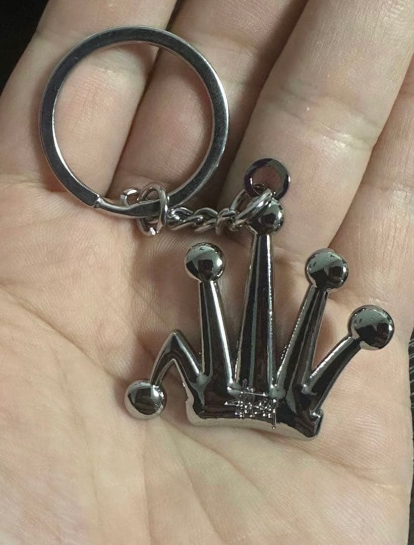 stussy crown キーホルダー