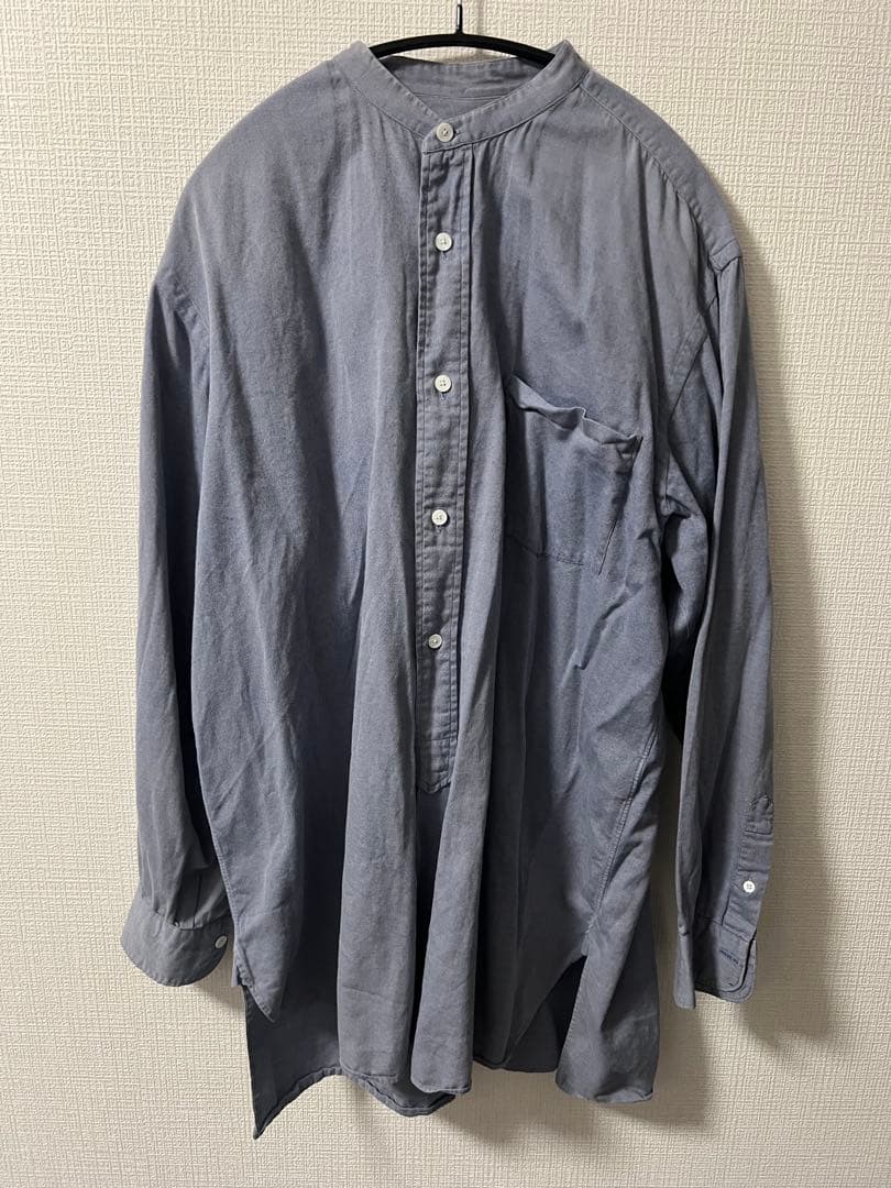 COMOLI バンドカラーシャツ サイズ2