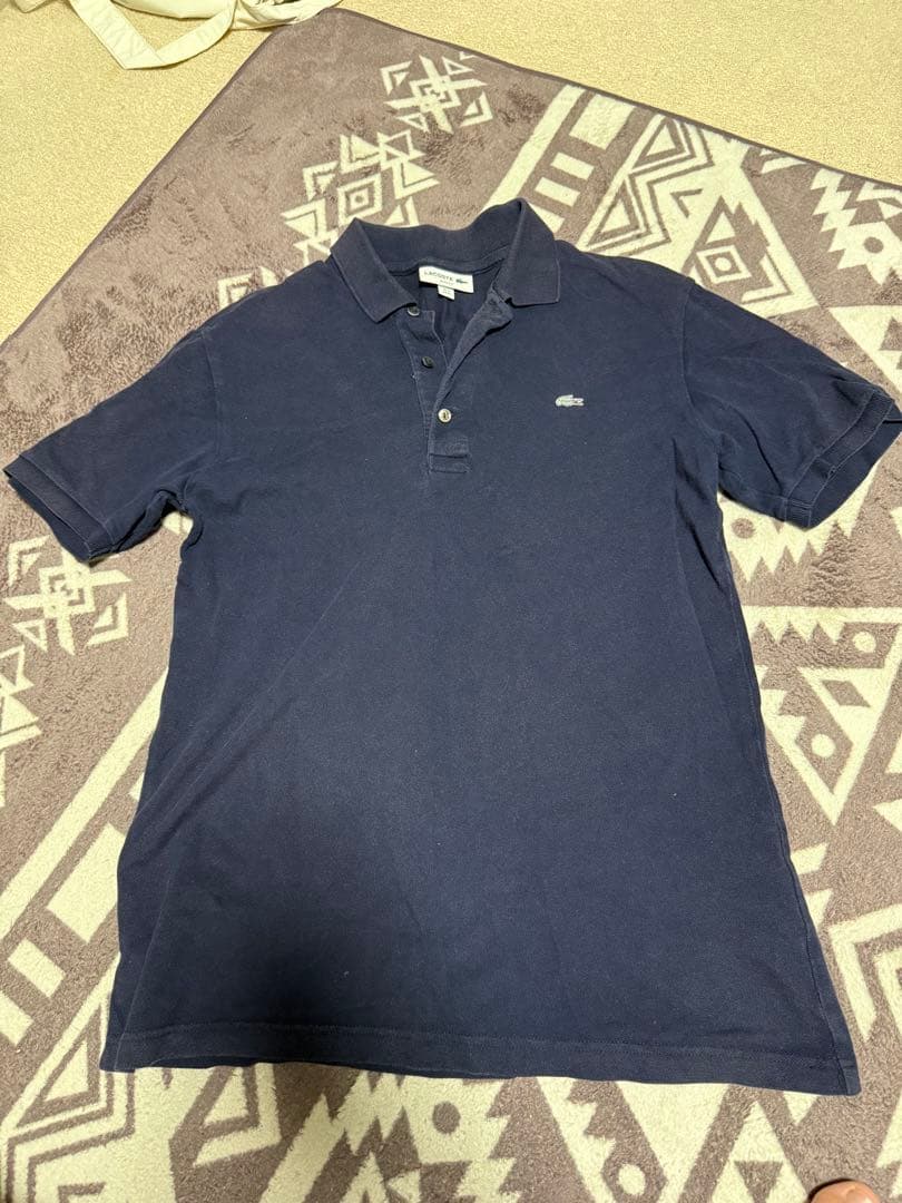 LACOSTE ネイビー ポロシャツ Mサイズ