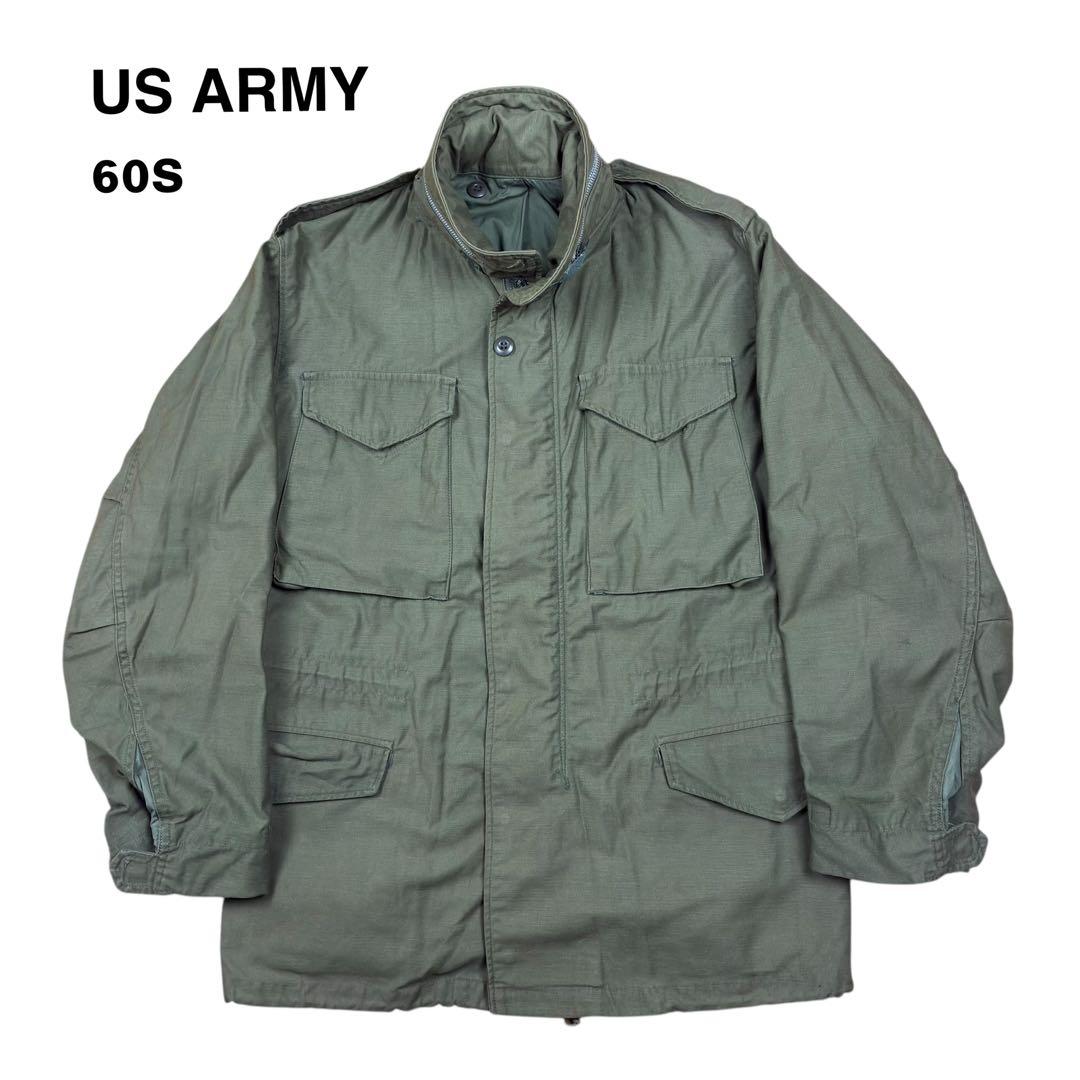 60s US ARMY M-65 2nd フィールド ジャケット アルミジップ