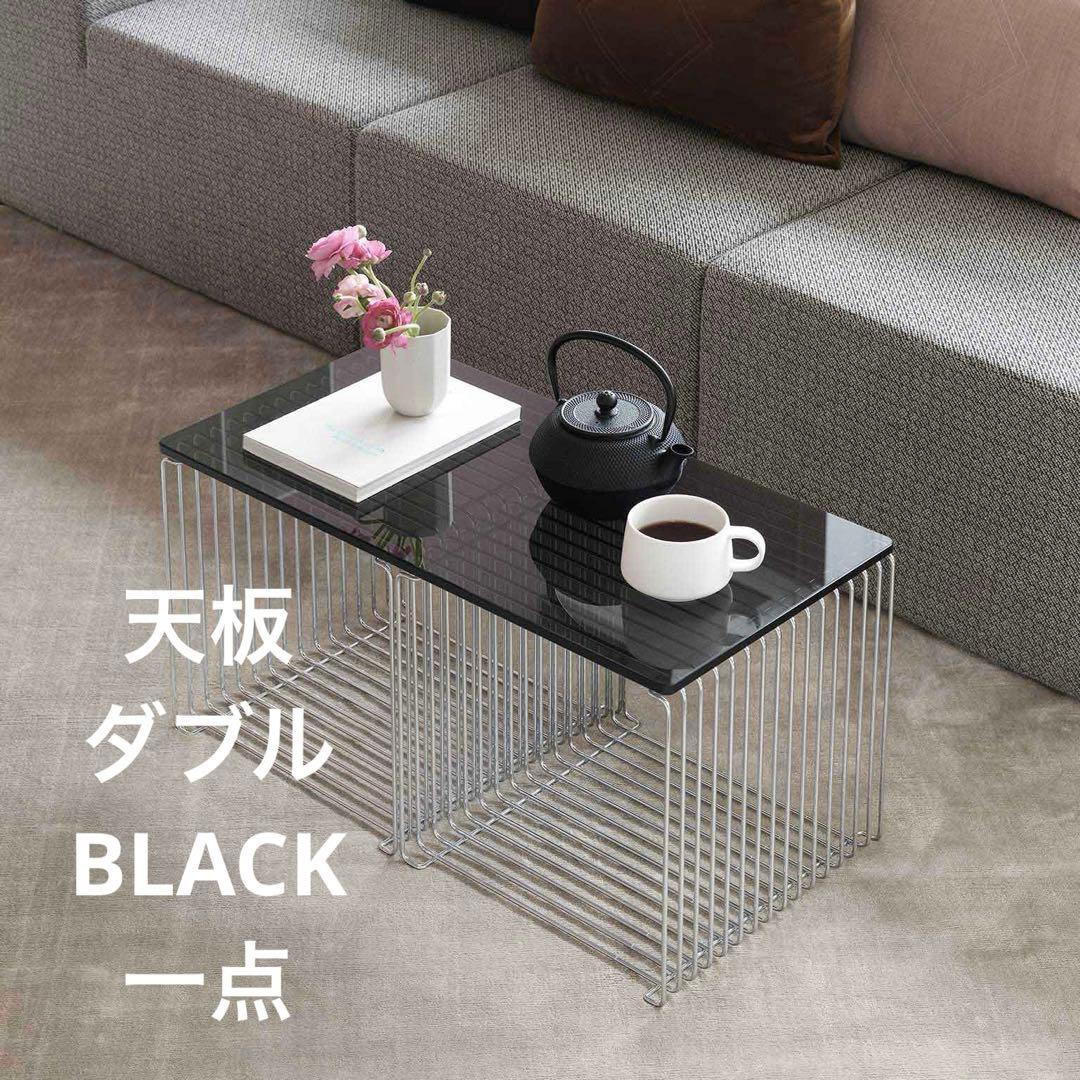 完売　Panton Wire Shelf 天板　スモークガラスMontana W