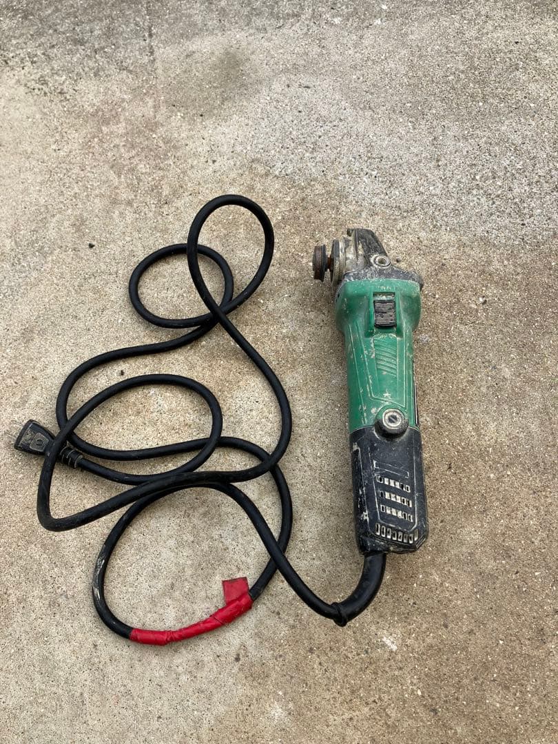 HITACHI サンダー　ジャンク品