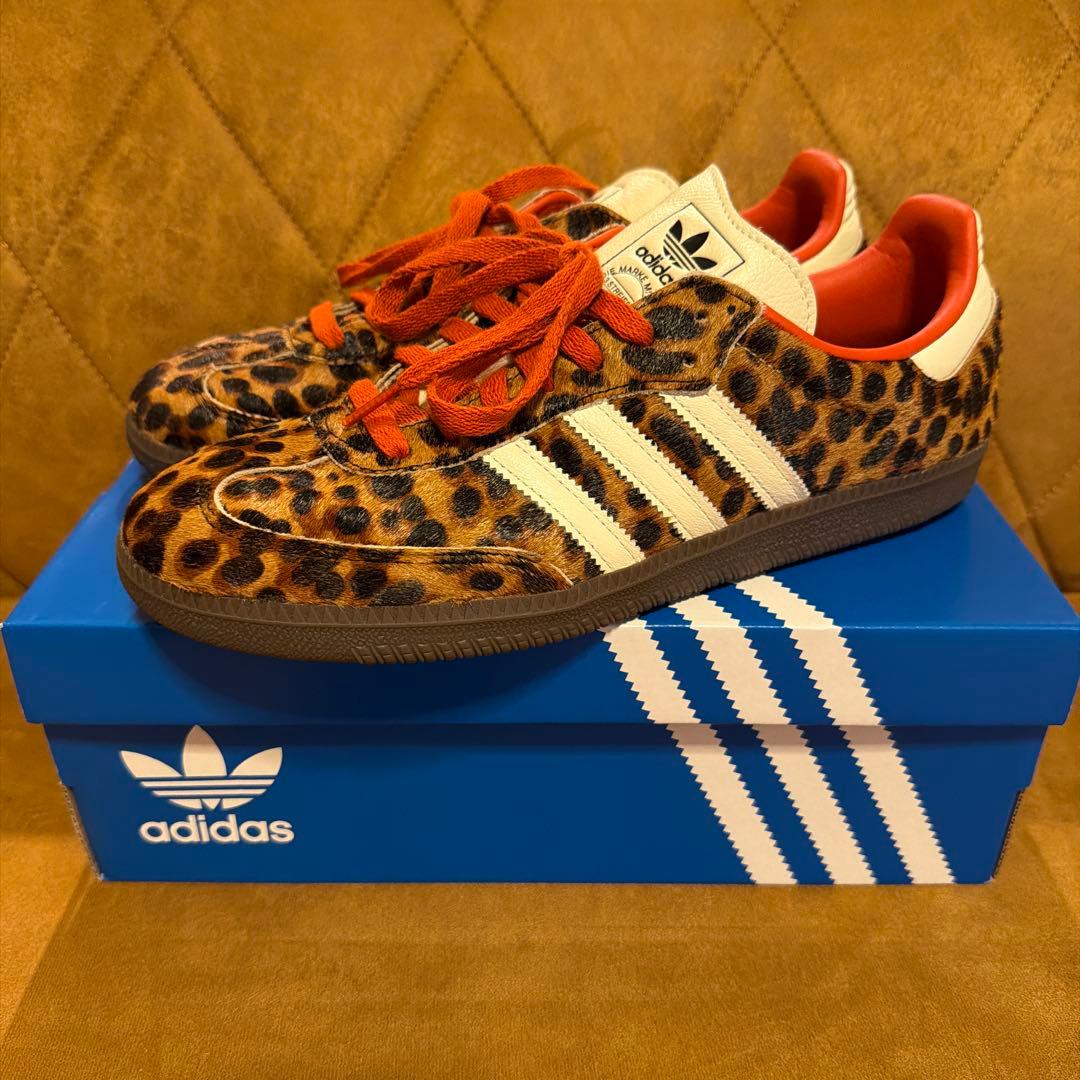 adidas Samba OG W レオパード柄