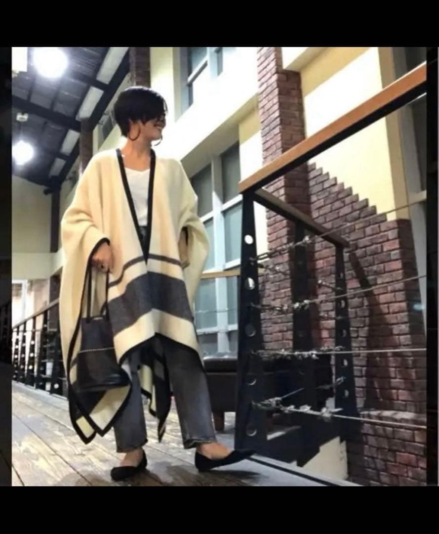 【極美品】マディソンブルー MADISON BLUE ブランケットコート