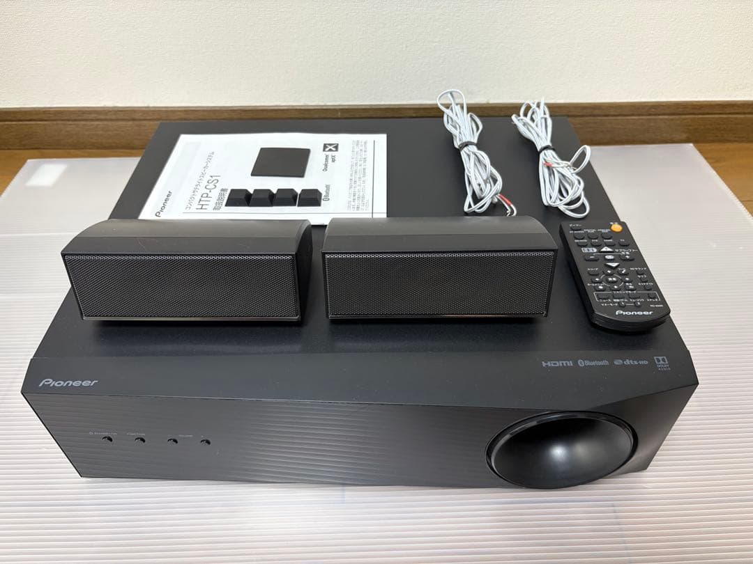Pioneer パイオニア サテライトスピーカー HTP-CS1 2.1ch