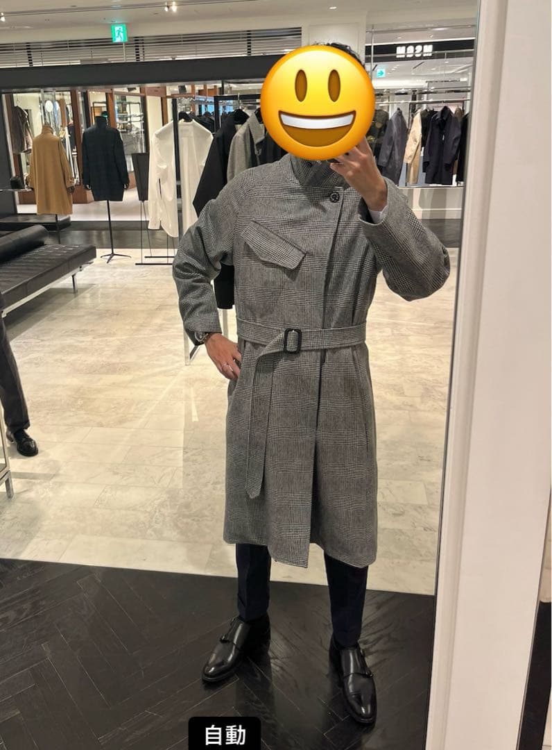 マッキントッシュ　ラガン　サイズ　36 コート　メンズ　タグ付き　着画あり