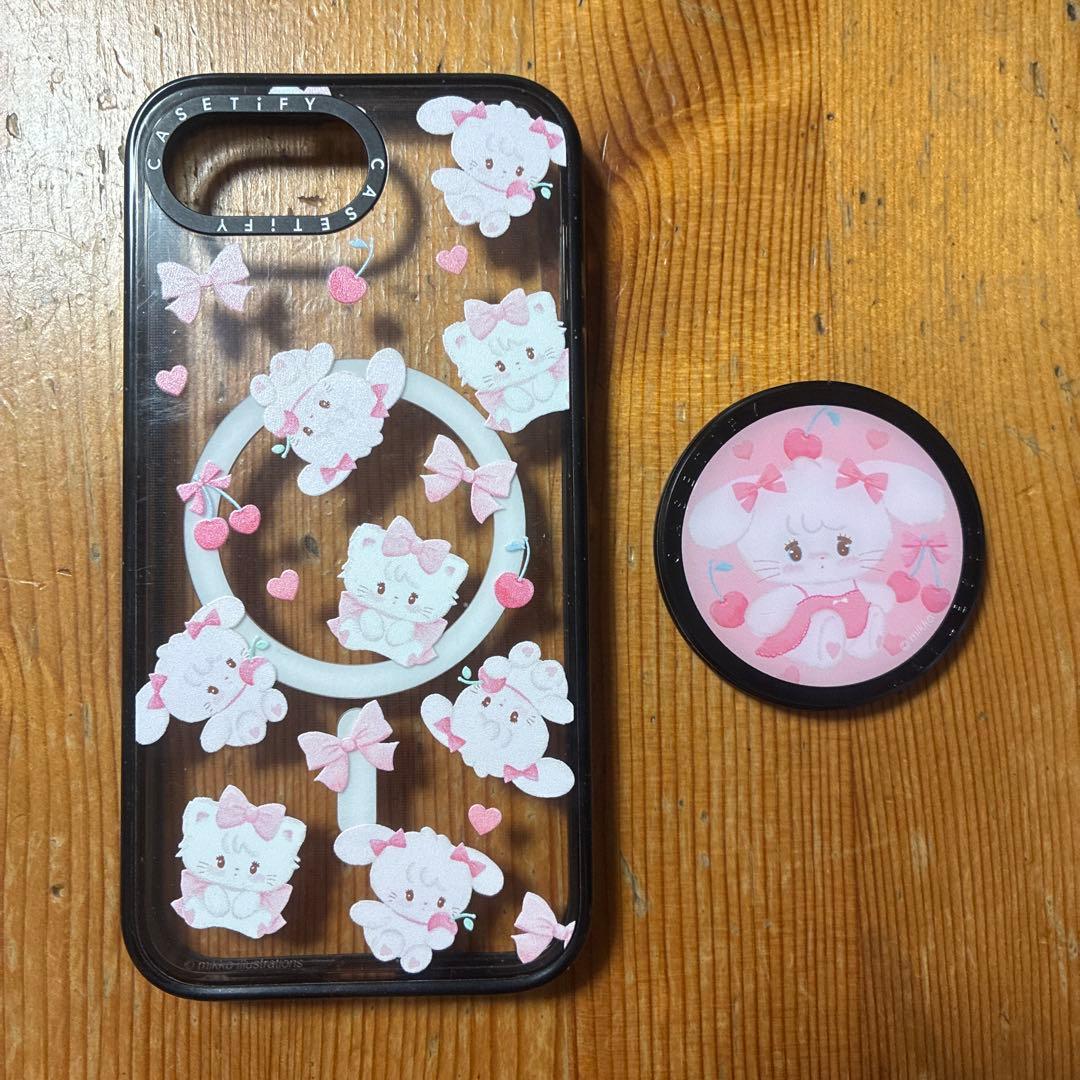 CASETiFY iPhoneケース スマホグリップ付き