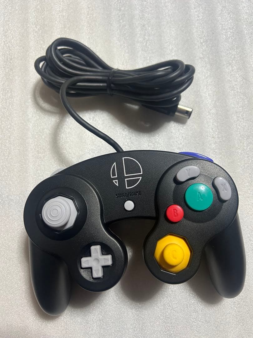 ゲームキューブ コントローラースマブラブラック