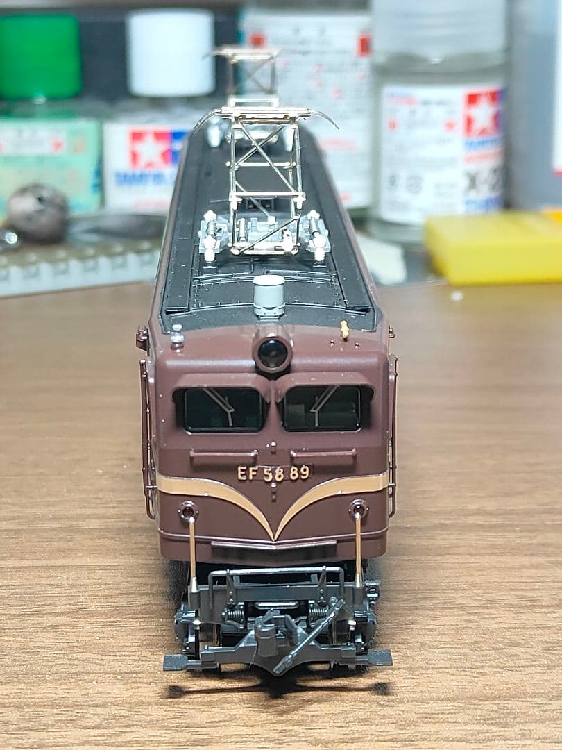 KATO HOゲージ 1-325 EF58 ツララ切り次 茶 訳あり