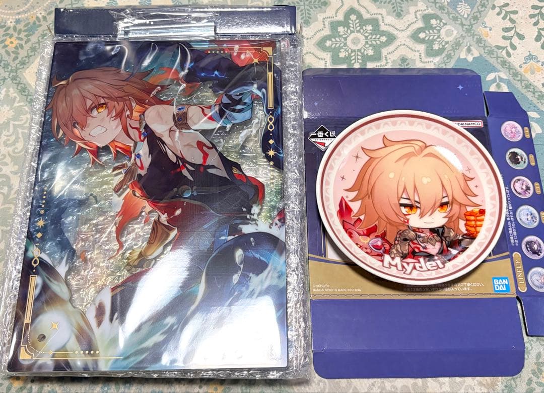 一番くじ 崩壊スターレイル D賞アクリルボード F賞プレート モーディス