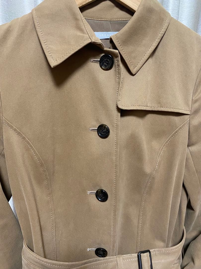 【処分SALE】定価70000円theory トレンチコート 未使用に近い