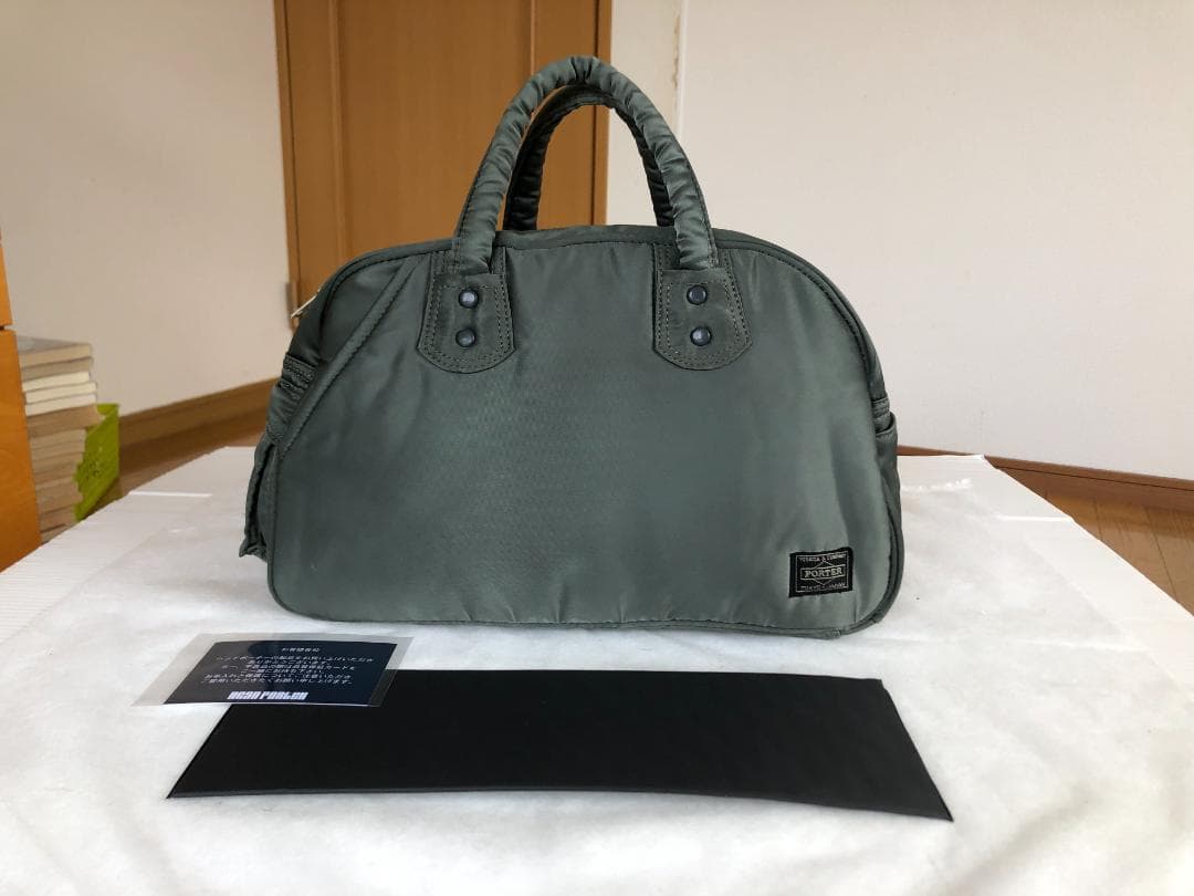 美品　ヘッドポーター　オリーブドラブ　タンカー　ボストン　バッグ　旅行　ジム