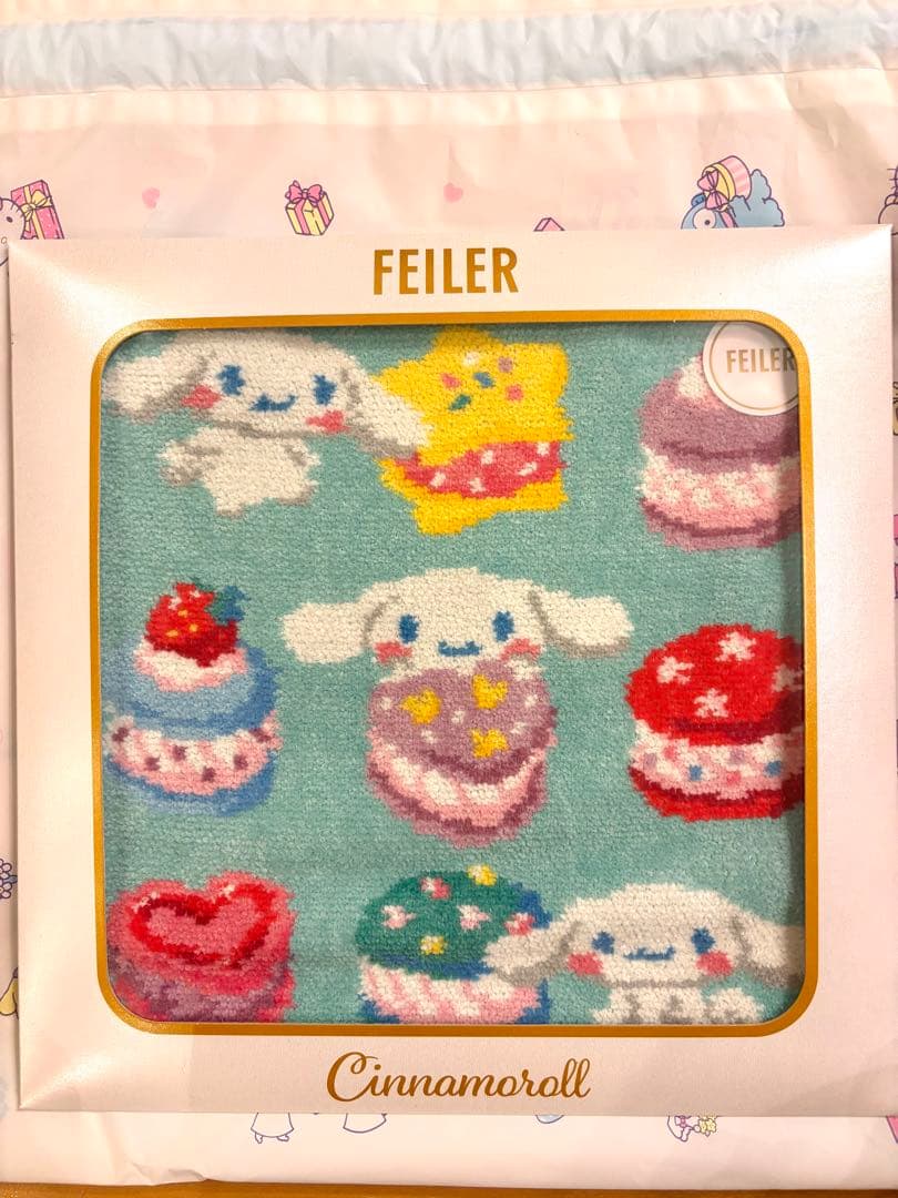 FEILER シナモロール ハンカチ